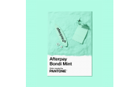 PANTONE与Yummy Colors合作为金融品牌Afterpay定制全新色彩“Afterpay Bondi Mint ”