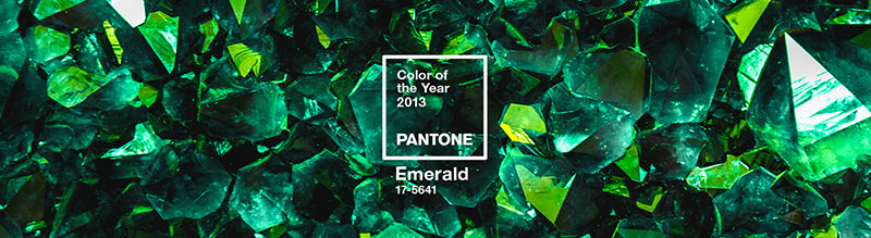 PANTONE2013年度色：翡翠绿（17-5641）(图1)