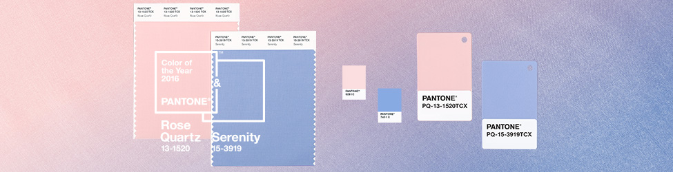  PANTONE  2016年度色：粉水晶（13-1520）&宁静蓝（15-3919）(图2)