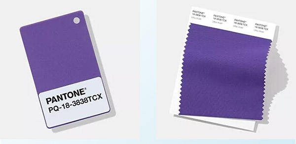 PANTONE 2018年度色：紫外光色（18-3838）(图2)