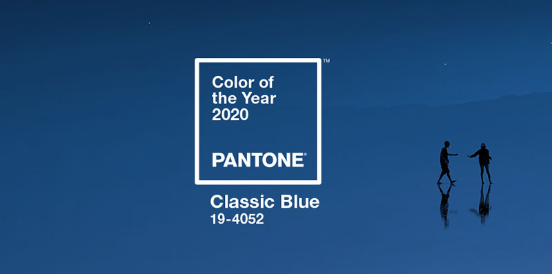 PANTONE彩通2020年度色：经典蓝（19-4052）(图1)