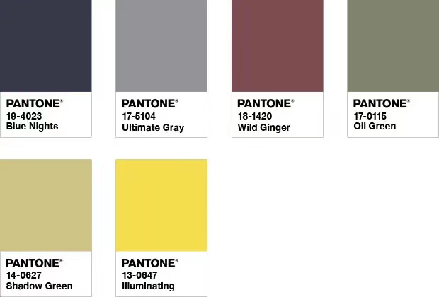 PANTONE  2021年度色：亮丽黄（13-0647）&极致灰（17-5104）(图20)