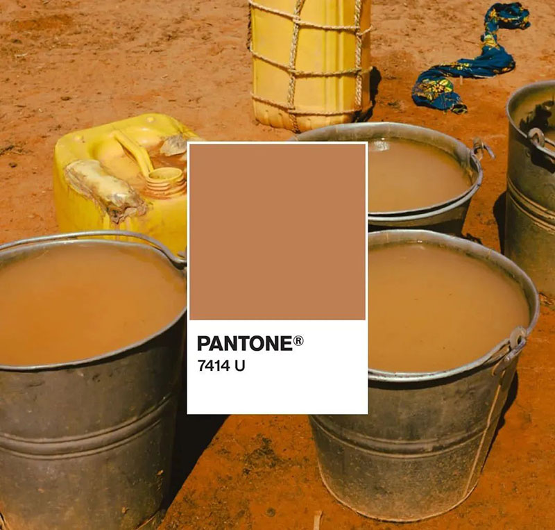 PANTONE通过公益项目“脏水的颜色”，以提高公众对水资源危机的认识(图10)