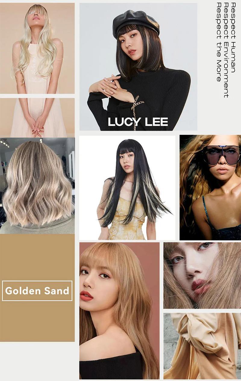 PANTONE色彩研究所和LUCY LEE携手发布三款2022年度流行发色(图3)