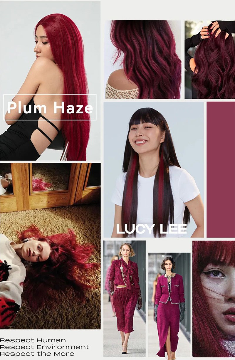 PANTONE色彩研究所和LUCY LEE携手发布三款2022年度流行发色(图5)
