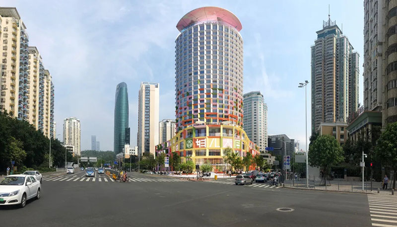 深圳妇儿大厦改造，建筑主体色彩或将成为焦点(图5)