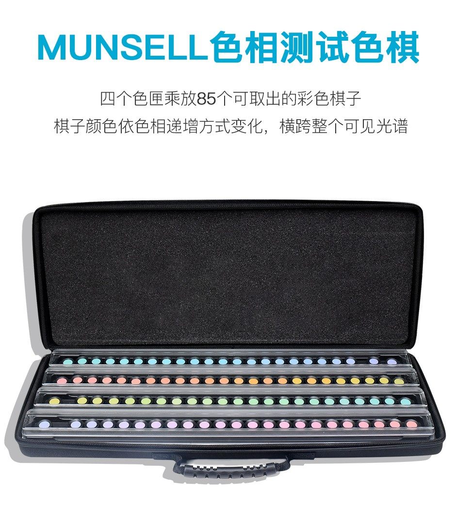 MUNSELL色相测试色棋 孟塞尔色彩视觉100检测系统(图1)